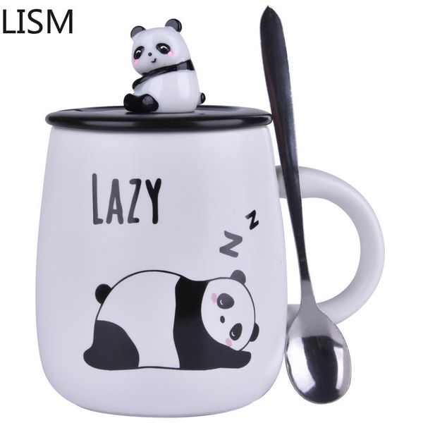 mugs panda ceramic mug with cover spoon cartoon coffee cute personalised creative milk tea cup breakfast travel tazas
mugs panda ceramic mug with cover spoon cartoon coffee cute personalised creative milk tea cup breakfast travel tazas