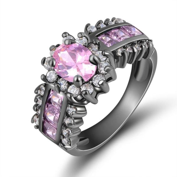 wedding rings suohuan size 6-11 classic vintage for womens pink zirconer stone crystal gold filled female jewelry gift, Slivery;golden
wedding rings suohuan size 6-11 classic vintage for womens pink zirconer stone crystal gold filled female jewelry gift, Slivery;golden