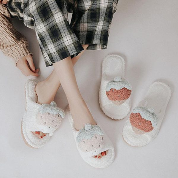 slippers women house lady lovely cartoon warm plush open toe home slipper female soft indoor flats 2021 winter women's footwear, Black
slippers women house lady lovely cartoon warm plush open toe home slipper female soft indoor flats 2021 winter women's footwear, Black