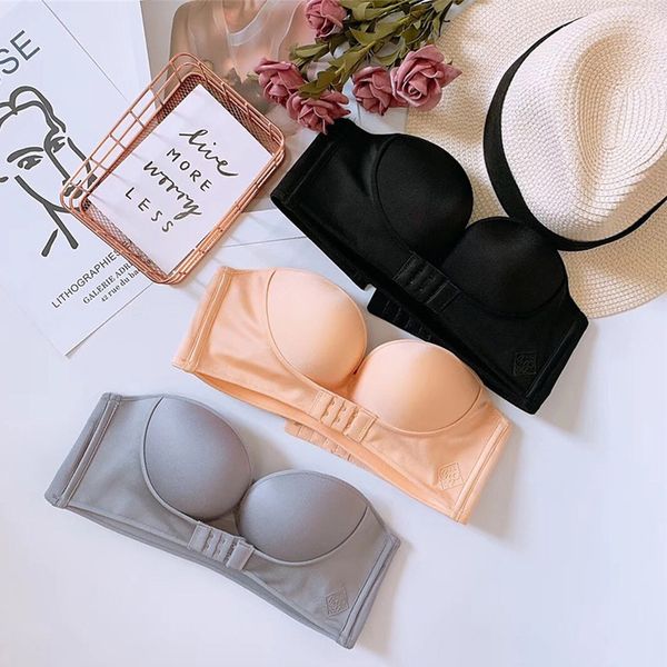 2021 strapless bra women invisible bras push up lingerie backless brassiere seamless bralette underwear for wedding dress, Red;black
2021 strapless bra women invisible bras push up lingerie backless brassiere seamless bralette underwear for wedding dress, Red;black