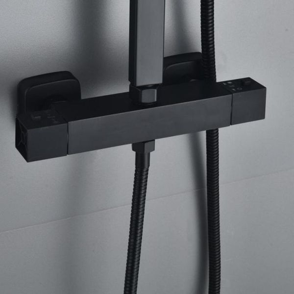 bathroom thermostatic mixer tap and cold mixing valve bathtub faucet black shower faucets sets
bathroom thermostatic mixer tap and cold mixing valve bathtub faucet black shower faucets sets