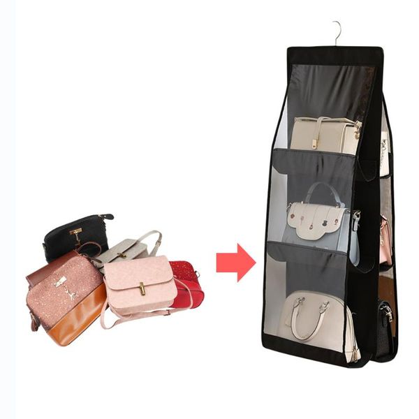 storage bags 6 pockets handbag hanging organizer for wardrobe closet transparent bag door wall clear sundry shoe hanger pouch
storage bags 6 pockets handbag hanging organizer for wardrobe closet transparent bag door wall clear sundry shoe hanger pouch