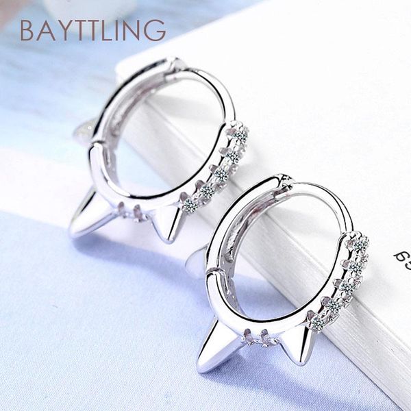 Sterling Silver Gold/Silver 18MM Charm Round Zircon Hoop Earrings For Women Fashion Wedding Jewelry Gifts & Huggie, Golden;silver
Sterling Silver Gold/Silver 18MM Charm Round Zircon Hoop Earrings For Women Fashion Wedding Jewelry Gifts & Huggie, Golden;silver
