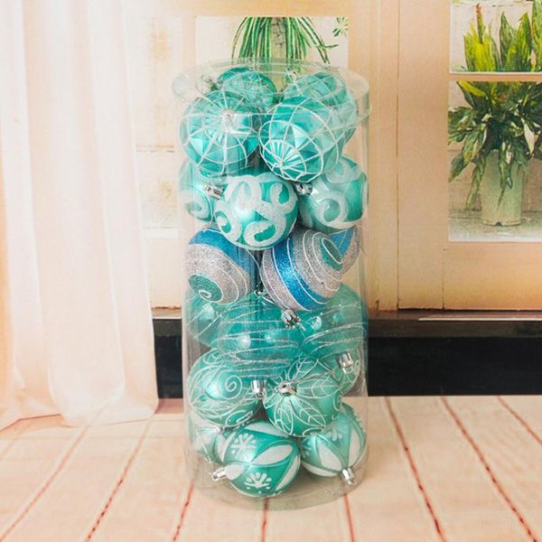 party decoration 24pcs 60mm christmas essential painting basic shatterproof ornaments (sky-blue)
party decoration 24pcs 60mm christmas essential painting basic shatterproof ornaments (sky-blue)