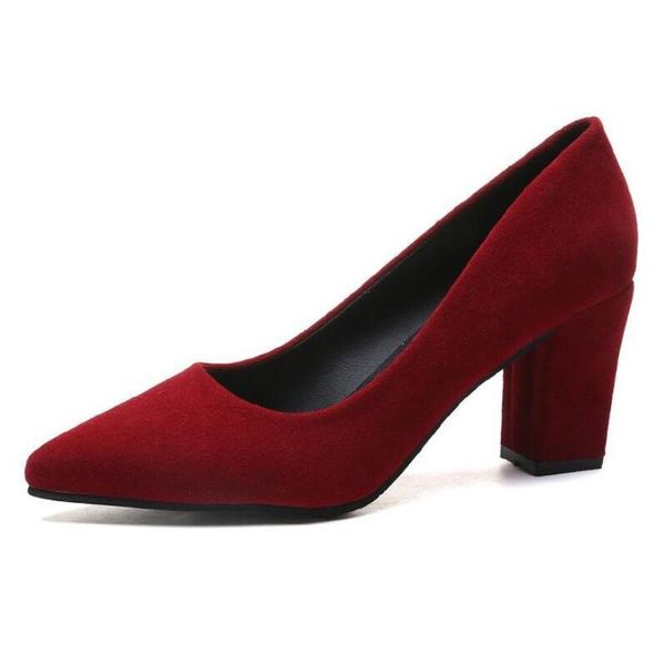 dress shoes women heels fashion suede wedding pointed toe woman party high 3 types of available 5,7,9cm sexy, Black
dress shoes women heels fashion suede wedding pointed toe woman party high 3 types of available 5,7,9cm sexy, Black