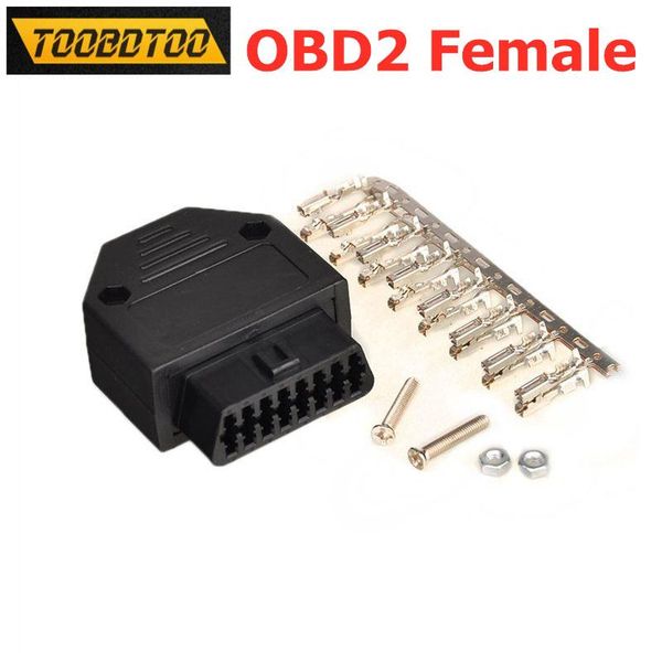 16pin connector female obd plug shell accessories obd2 adapter with enclosure car diagnostic tool tools
16pin connector female obd plug shell accessories obd2 adapter with enclosure car diagnostic tool tools