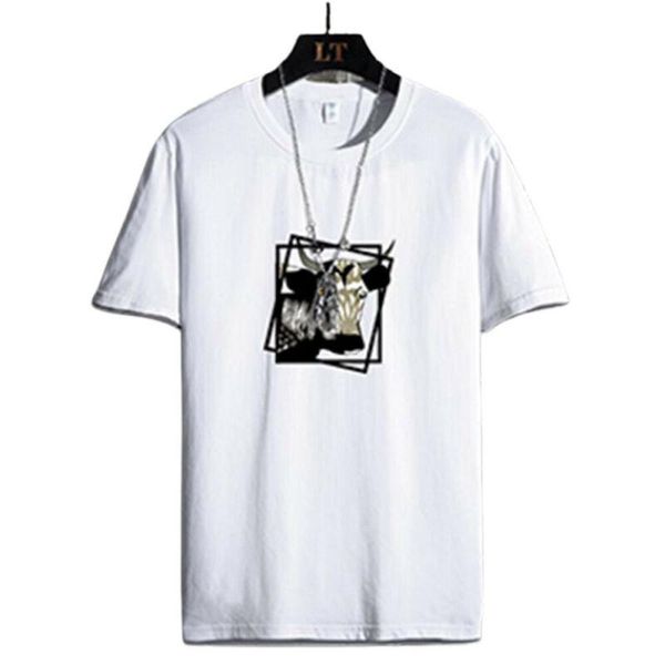 men's t-shirts fashion mens 2021 summer animal printed t- short sleeve tee sport gym casual loose round neck male streetwear tees, White;black
men's t-shirts fashion mens 2021 summer animal printed t- short sleeve tee sport gym casual loose round neck male streetwear tees, White;black