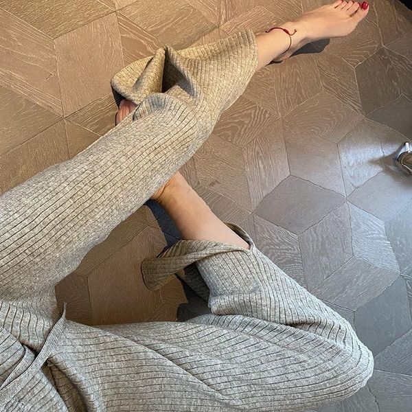 women's pants & capris autumn fashion women solid knitted wide leg trousers high waist loose pantalones female casual comfortable stree, Black;white
women's pants & capris autumn fashion women solid knitted wide leg trousers high waist loose pantalones female casual comfortable stree, Black;white
