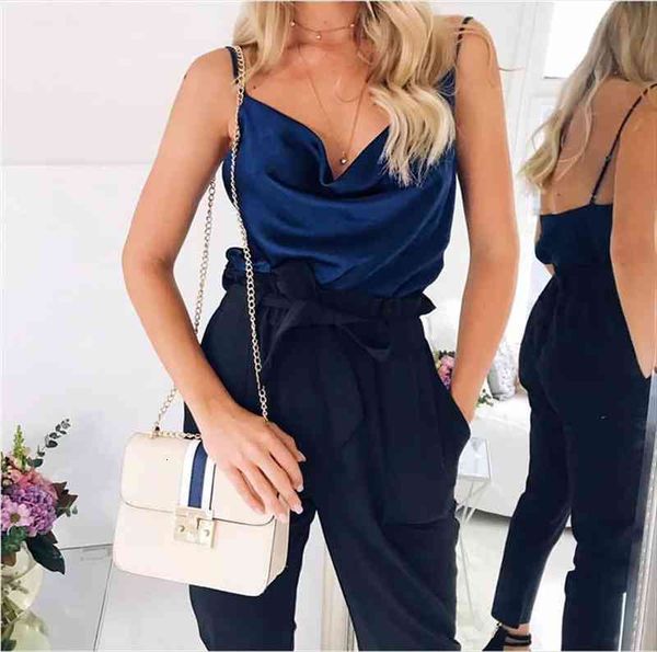 cami women sleeveless pure color satin plunge v sling vest fashion summer club high street style crop camisole, White
cami women sleeveless pure color satin plunge v sling vest fashion summer club high street style crop camisole, White