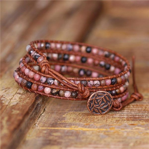 tennis 3 layers bead wrap bracelets yoga natural stone beaded triple bracelet boho leather bohemian jewelry dropshiping, Golden;silver
tennis 3 layers bead wrap bracelets yoga natural stone beaded triple bracelet boho leather bohemian jewelry dropshiping, Golden;silver