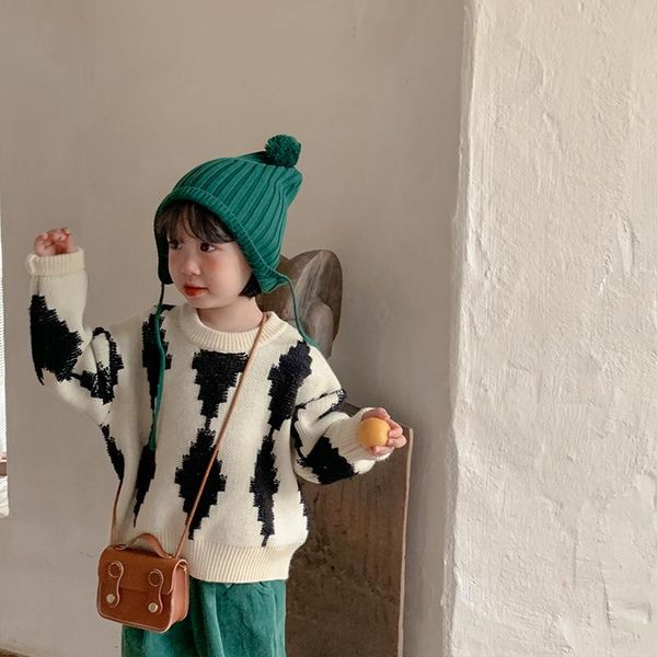 pullover 9267 korean children clothes sweater autumn 21 diamond lattice boys and girls thin long sleeved outfit, Blue
pullover 9267 korean children clothes sweater autumn 21 diamond lattice boys and girls thin long sleeved outfit, Blue