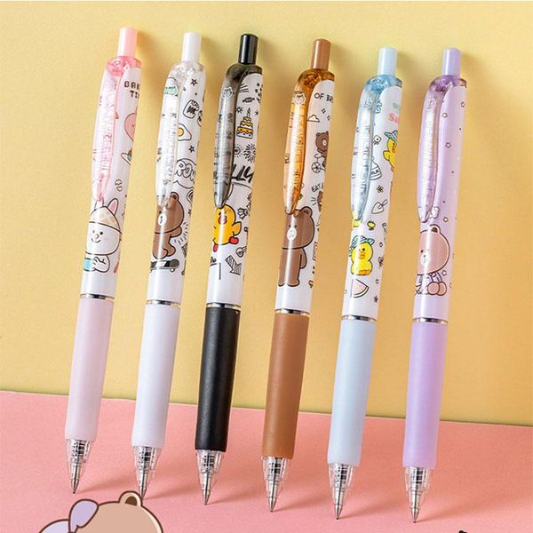 gel pens 36 pcs/lot kawaii bear press pen cute 0.5mm black ink neutral promotional gift stationery school writing supplies
gel pens 36 pcs/lot kawaii bear press pen cute 0.5mm black ink neutral promotional gift stationery school writing supplies