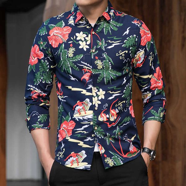 men's casual shirts spring and autumn hawaiian fashion floral long sleeve shirt male plus size 5xl 6xl 7xl w2am, White;black
men's casual shirts spring and autumn hawaiian fashion floral long sleeve shirt male plus size 5xl 6xl 7xl w2am, White;black