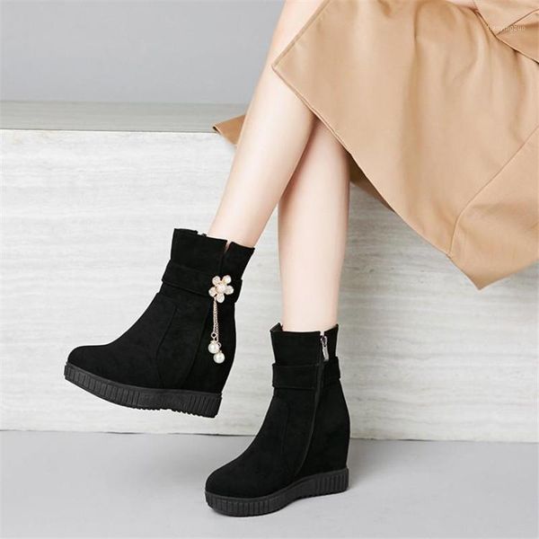 boots cresfimix women fashion sweet round toe comfort height increased lady casual white pu leather frauen stiefel c65931, Black
boots cresfimix women fashion sweet round toe comfort height increased lady casual white pu leather frauen stiefel c65931, Black