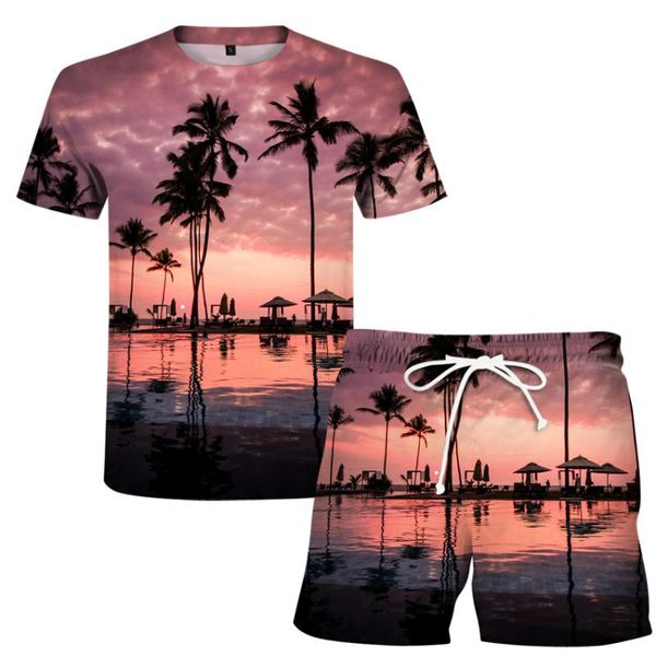 men's tracksuits 2021 fashion printed t-shirt + sports shorts set outdoor clothing, Gray
men's tracksuits 2021 fashion printed t-shirt + sports shorts set outdoor clothing, Gray