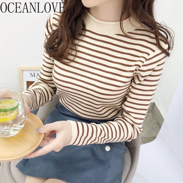 classical striped women sweaters vintage autumn winter clothes pullovers korean style mujer sueter warm 17650 210415, White;black
classical striped women sweaters vintage autumn winter clothes pullovers korean style mujer sueter warm 17650 210415, White;black