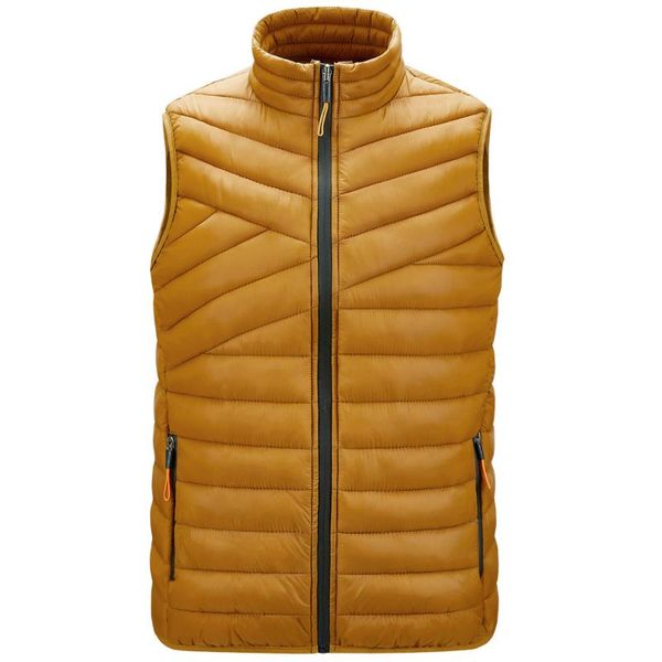 men's vests men duck down vest stand collar light sleeveless zipper jacket for casual warm waistcoat autumn winter gilet clothing, Black;white
men's vests men duck down vest stand collar light sleeveless zipper jacket for casual warm waistcoat autumn winter gilet clothing, Black;white
