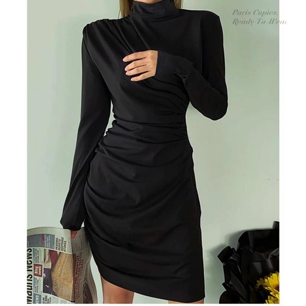 casual dresses northflow women dress pleated stand solid mini de fiesta party vestidos robe femme, Black;gray
casual dresses northflow women dress pleated stand solid mini de fiesta party vestidos robe femme, Black;gray