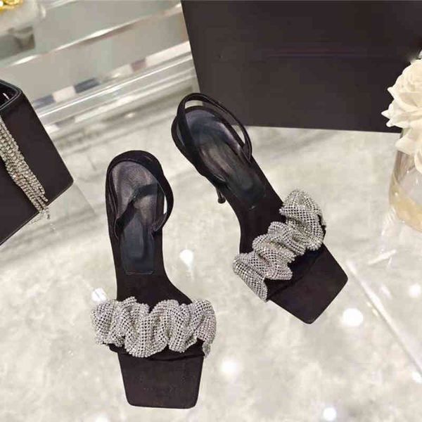 slippers square sandals women's summer new one line diamond european and american style thin heel high heels shoes ot3x, Black
slippers square sandals women's summer new one line diamond european and american style thin heel high heels shoes ot3x, Black