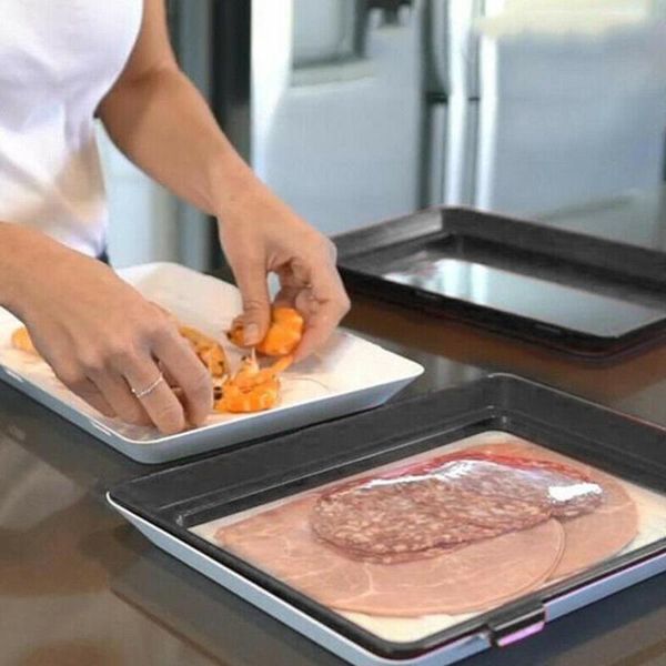 kitchen storage & organization creative food preservation tray plateau de conservation des aliments handy freshfood container
kitchen storage & organization creative food preservation tray plateau de conservation des aliments handy freshfood container