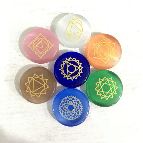 1pc cat's eye seven chakras rune divination home living room decoration art restoring spiritual power opening decorative objects & figu
1pc cat's eye seven chakras rune divination home living room decoration art restoring spiritual power opening decorative objects & figu