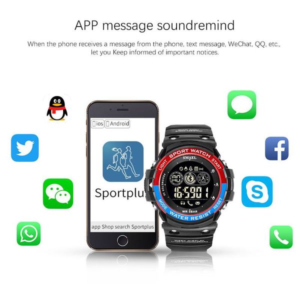 wristwatches smael sports mens watch multi-functions digital wrist watches men fashion waterproof casual electronic man, Slivery;brown
wristwatches smael sports mens watch multi-functions digital wrist watches men fashion waterproof casual electronic man, Slivery;brown