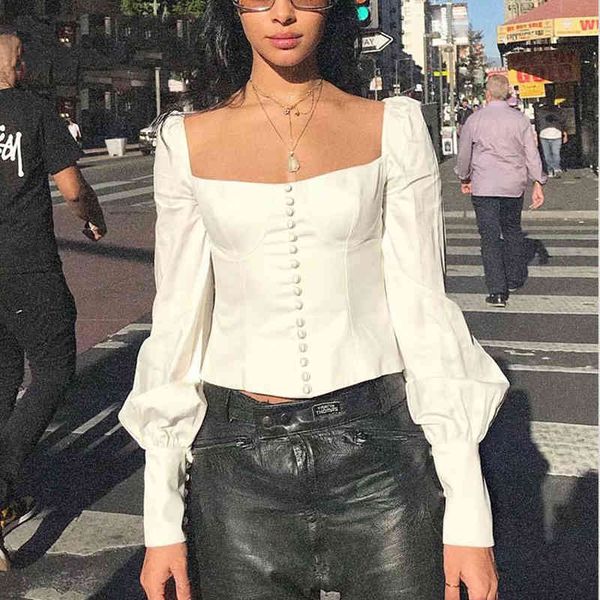vintage long sleeve blouses woman summer womens and blouses streetwear ladies korean fashion button white shirt 210430
vintage long sleeve blouses woman summer womens and blouses streetwear ladies korean fashion button white shirt 210430