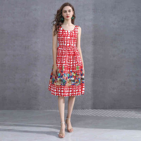dress mode 2021 spring summer women fashion holiday red beach chess print suspenders dressed, Black;gray
dress mode 2021 spring summer women fashion holiday red beach chess print suspenders dressed, Black;gray