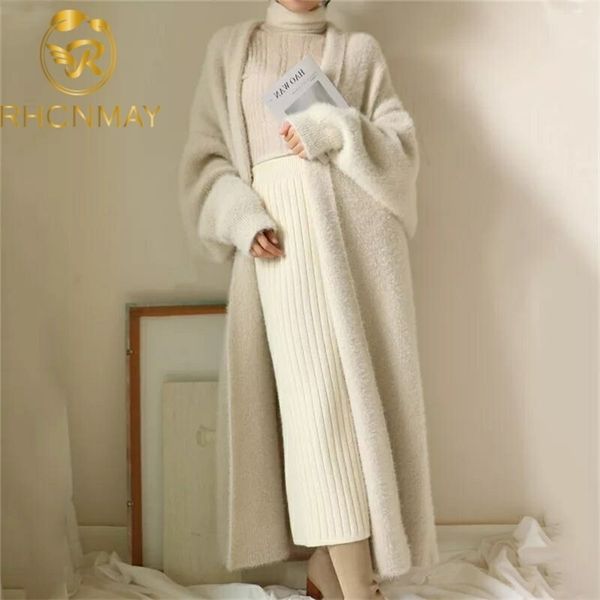 elegant loose women open stitch sweater ladies thick warm oversized knitted cardigans autumn winter midi coat 210520, White
elegant loose women open stitch sweater ladies thick warm oversized knitted cardigans autumn winter midi coat 210520, White