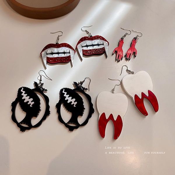 dangle & chandelier halloween magic bulk earrings wholesale teeth lips witch hand horrific evil fun acrylic accessories for women party gift, Silver
dangle & chandelier halloween magic bulk earrings wholesale teeth lips witch hand horrific evil fun acrylic accessories for women party gift, Silver