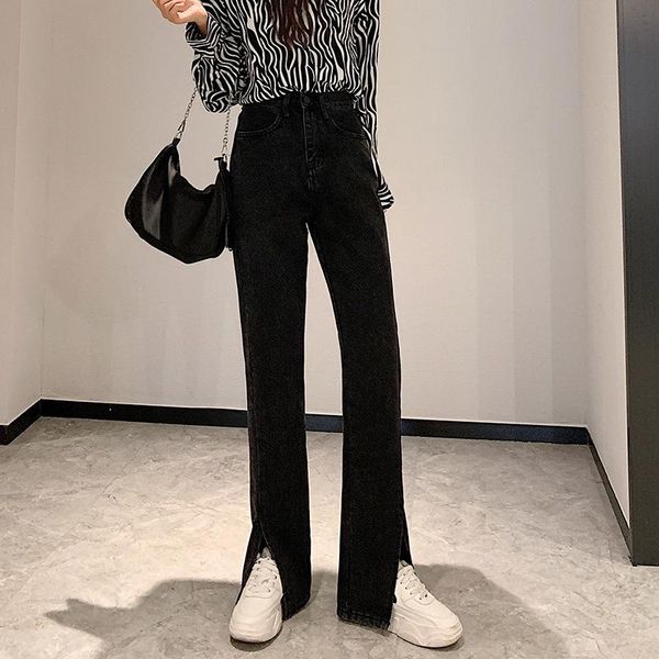 slim fit high waist jeans streetwear straight jean skinny denim pants spring autumn wear comfortable women's, Blue
slim fit high waist jeans streetwear straight jean skinny denim pants spring autumn wear comfortable women's, Blue