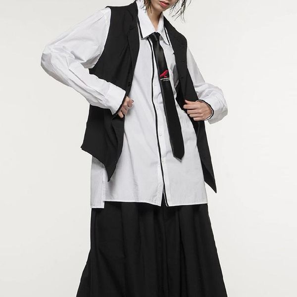men's vests clothing hair stylist fashion street classic simplicity slim vest waistcoat plus size singer costumes, Black;white
men's vests clothing hair stylist fashion street classic simplicity slim vest waistcoat plus size singer costumes, Black;white