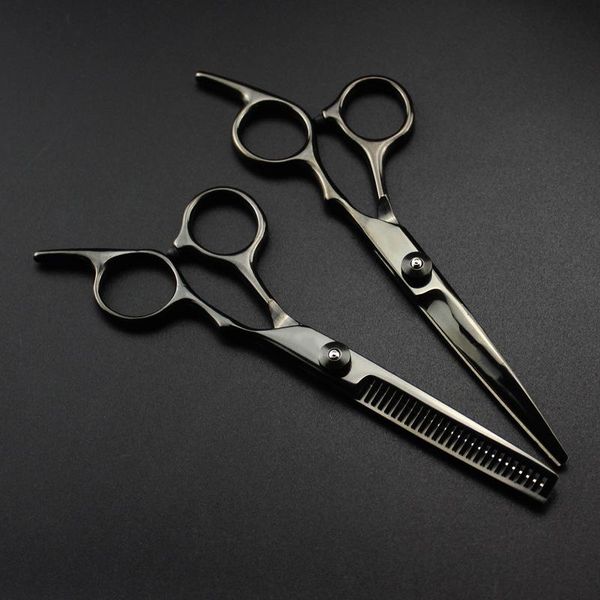 hair scissors 6.0 inch black barber salon cutter wholesale stainless steel cutting thinning
hair scissors 6.0 inch black barber salon cutter wholesale stainless steel cutting thinning