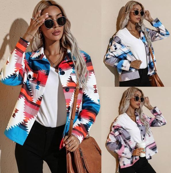 women's jackets 2021 autumn winter vintage printing fashion women cardigans coat casual long sleeve turn-down collar button up outerw, Black;brown
women's jackets 2021 autumn winter vintage printing fashion women cardigans coat casual long sleeve turn-down collar button up outerw, Black;brown