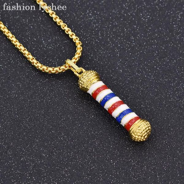 pendant necklaces fashion lychee creative barber shop pole barbers rotating light necklace colorful cylindrical drop, Silver
pendant necklaces fashion lychee creative barber shop pole barbers rotating light necklace colorful cylindrical drop, Silver
