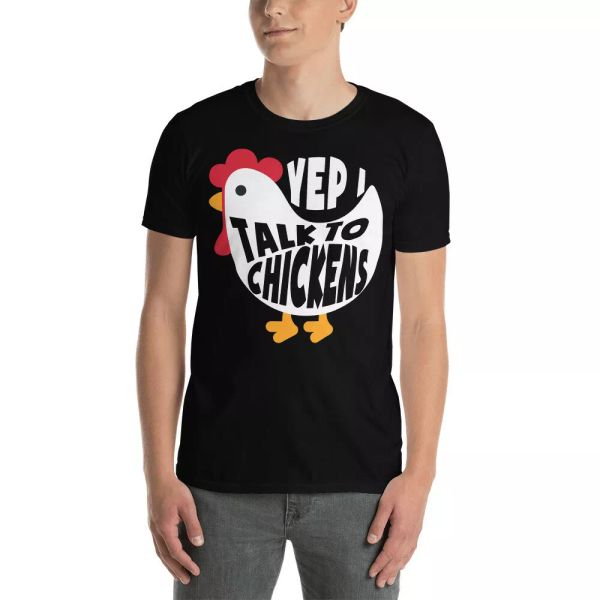 Yep I Talk To Chickens Funny Chicken Lover Farming Farmer Rancher Shirt, White;black
Yep I Talk To Chickens Funny Chicken Lover Farming Farmer Rancher Shirt, White;black