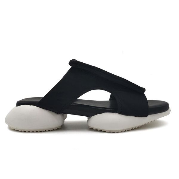 slippers flat platform men's women's outdoor peep-toe casual thick hell height rubber couple fashion women shoes, Black
slippers flat platform men's women's outdoor peep-toe casual thick hell height rubber couple fashion women shoes, Black