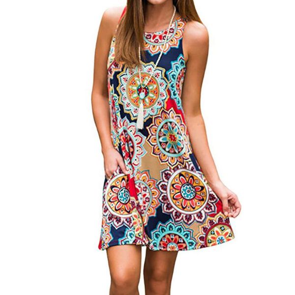 summer style sleeveless round neck pullover printing pockets big swing fashion vest dress casual dresses, Black;gray
summer style sleeveless round neck pullover printing pockets big swing fashion vest dress casual dresses, Black;gray