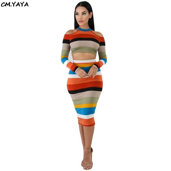 women's two piece pants women cutout shoulder stripes crop midi bodycon knee length skirts pieces sets suits outfits 3021, White
women's two piece pants women cutout shoulder stripes crop midi bodycon knee length skirts pieces sets suits outfits 3021, White