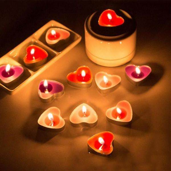 candles 50pcs/box love heart shaped tealight smokeless small candle for valentine's day confession proposal
candles 50pcs/box love heart shaped tealight smokeless small candle for valentine's day confession proposal