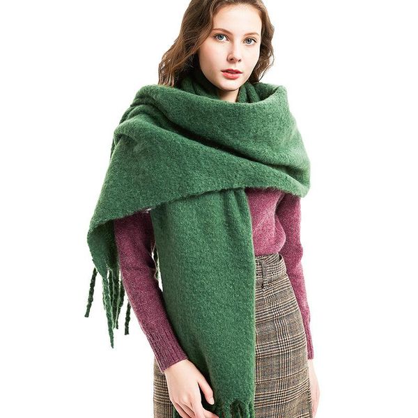 ethnic clothing autumn and winter thick tassel ring sand solid color scarf women's thickened men's shawl, Red
ethnic clothing autumn and winter thick tassel ring sand solid color scarf women's thickened men's shawl, Red