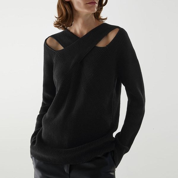 women's knits & tees women hollow out pullover sweaters criss-cross spring autumn knitwear sweater jumpers ocn2, White
women's knits & tees women hollow out pullover sweaters criss-cross spring autumn knitwear sweater jumpers ocn2, White