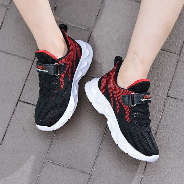 children's spring and autumn 2021 flying woven upper boys' girls' leisure students' middle large children's sports, Black
children's spring and autumn 2021 flying woven upper boys' girls' leisure students' middle large children's sports, Black