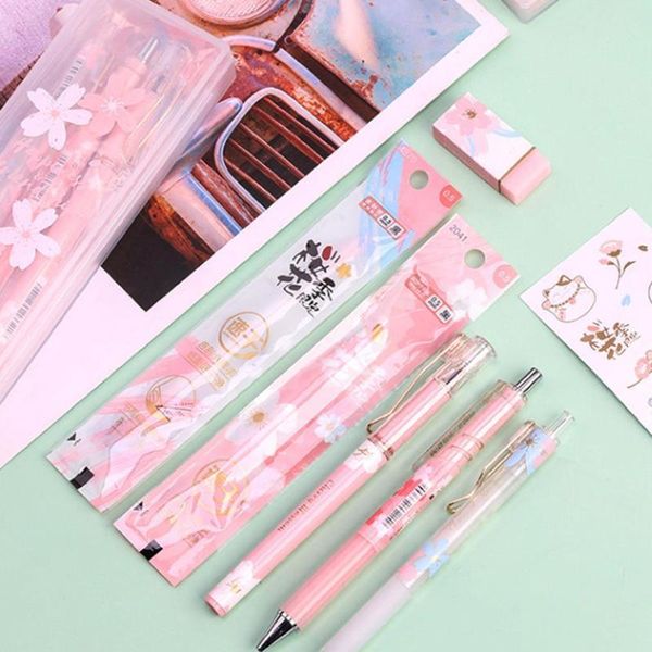 gel pens 8pcs/set sakura 0.5mm mechanical pencil with set stationery pen school for girls refills kawaii box gift stickers n7w8
gel pens 8pcs/set sakura 0.5mm mechanical pencil with set stationery pen school for girls refills kawaii box gift stickers n7w8