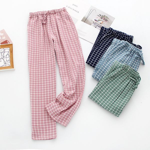 men's pants japanese spring autumn couples cotton gauze and women's home plus size simple plaid casual four seasons lrz1, Black
men's pants japanese spring autumn couples cotton gauze and women's home plus size simple plaid casual four seasons lrz1, Black