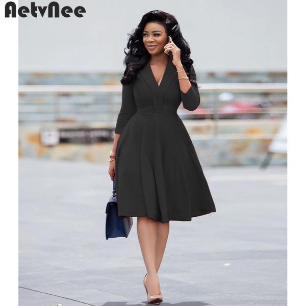 casual dresses aetvnee solid midi dress women outfits 2021 autumn full sleeve v-neck side zip pleated party a-line office lady vestidos, Black;gray
casual dresses aetvnee solid midi dress women outfits 2021 autumn full sleeve v-neck side zip pleated party a-line office lady vestidos, Black;gray
