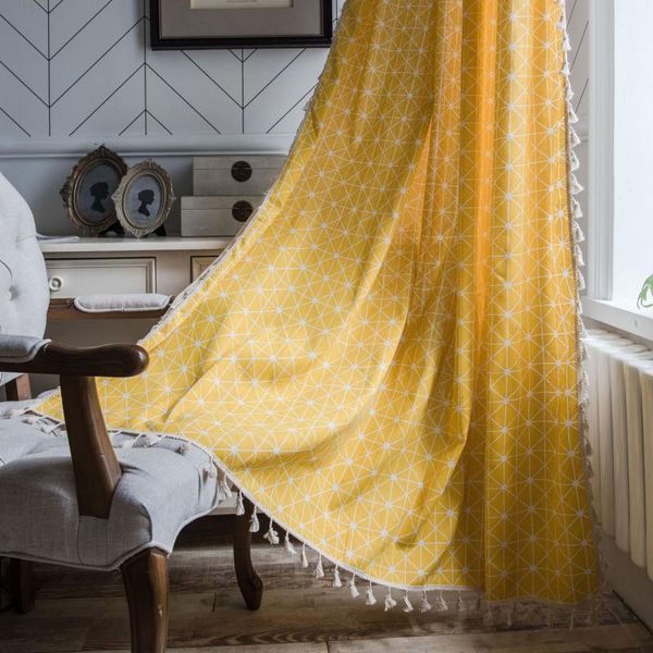 curtain & drapes yellow geometric nordic for bedroom living room cotton linen printed decorative curtains with tassel home decoration
curtain & drapes yellow geometric nordic for bedroom living room cotton linen printed decorative curtains with tassel home decoration