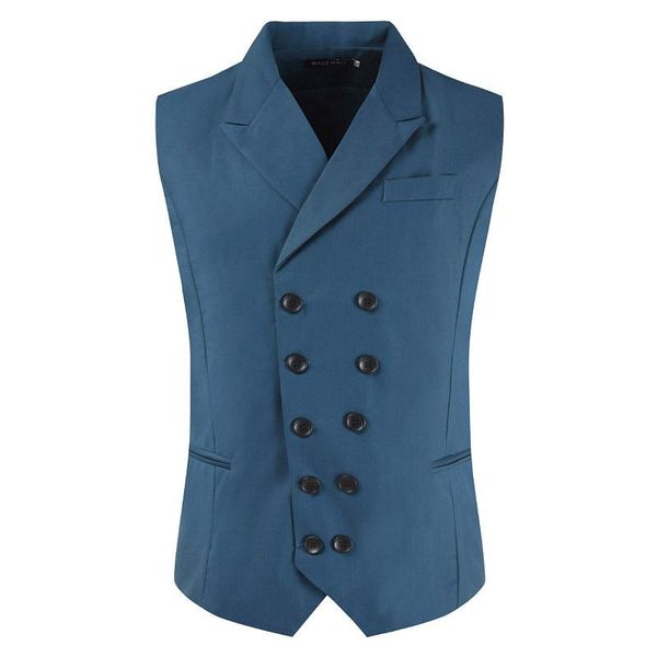 men's vests men waistcoat double breasted solid color slim fit groomsmen suit vest for business casual party prom 2021, Black;white
men's vests men waistcoat double breasted solid color slim fit groomsmen suit vest for business casual party prom 2021, Black;white