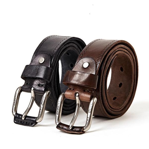 nhz-558 fashion leather belt layer belts alloy buttons needle buckle men, Black;brown
nhz-558 fashion leather belt layer belts alloy buttons needle buckle men, Black;brown