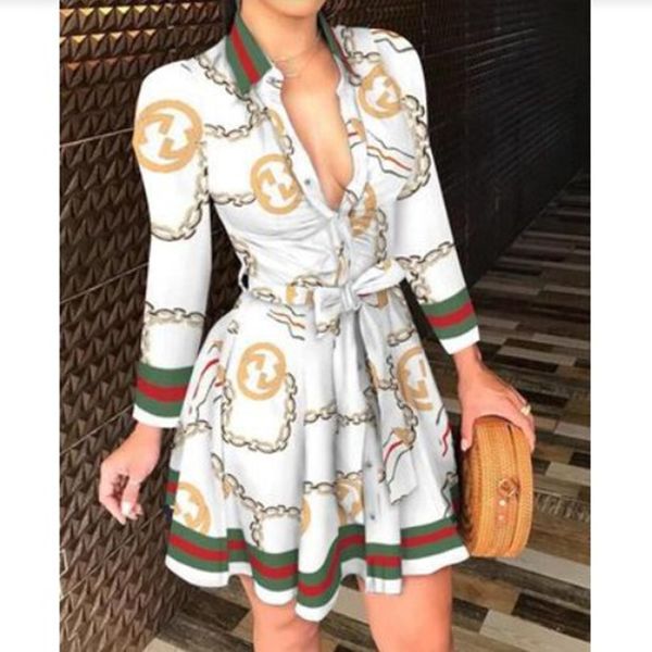 luxury casual drsautumn and winter 2021 long sleeve v-neck bandage fashion print drs, Black;gray
luxury casual drsautumn and winter 2021 long sleeve v-neck bandage fashion print drs, Black;gray